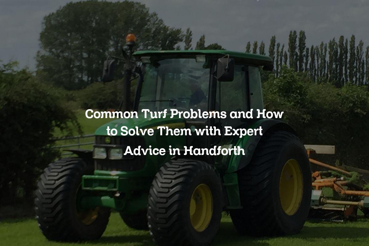 Common Turf Problems and How to Solve Them with Expert Advice in Handforth
