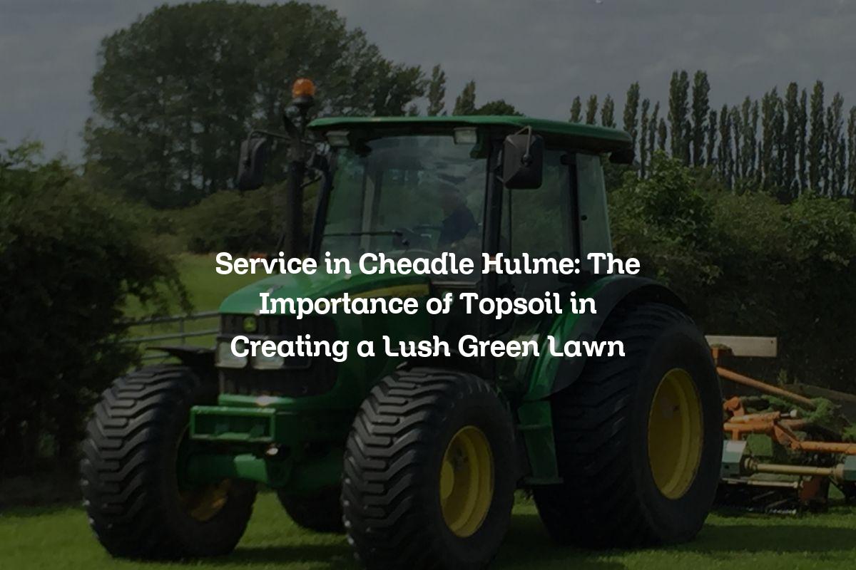 service in Cheadle Hulme